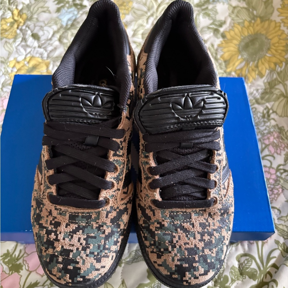 Adidas Camouflage Patterned Shoes